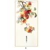 Caqui Ruyi pintura decorativa para pasillo estilo chino nuevo pasillo de entrada mural moderno minimalista para el hogar pintura colgante de porcelana de cristal