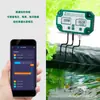 W9909 Tuya Conexão Wifi 6 em 1 Detector de Qualidade da Água Ph/Tds/Salinidade Tanque de Peixes Analisador Online