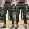 Calças Casuais Cropped Masculinas Tendência Estilo Coreano Versátil Slim-Fit para Outono, Primavera e Verão, Adequadas para Exportação e Comércio Transfronteiriço, Calças Cargo Esportivas Harem