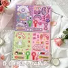 Gran competencia de disfraces para buenas amigas Libro tranquilo divertido Escena del armario Ropa de atuendo Libro de pegatinas Material interactivo casual Pegatinas