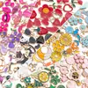 Nuevos Productos Transfronterizos 270 Colores Mixtos Gotas Dibujos Animados Aleación Colgante Pequeño Hecho a Mano DIY Pulsera Llavero Accesorios para Joyería