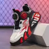 Zapatos Infantiles Guochao 2026 Verano Nuevos Malla Transpirable Zapatos Deportivos para Correr Niños Antideslizantes Resistentes al Desgaste Zapatos de Baloncesto