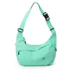 Bolsa Dumpling para Mulheres, Nova Moda Bolsa Transversal de Grande Capacidade, Simples e Versátil Tecido de Nylon Tendência Leve Bolsa de Ombro para o Dia a Dia