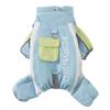 Nuevo Abrigo de Algodón Cálido de Cuatro Patas a Prueba de Tres para Perros Pequeños y Medianos, Ropa para Perros y Gatos Bichón Frisé