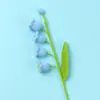 Campanilla de Viento Orquídea Hilo Acabado Hecho a Mano Flor de Orquídea de Cuatro Cabezas Estilo Ins Hogar Lujo Ligero Restaurante Decoración de Arreglo Floral