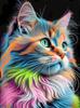 Pintura de diamantes transfronteriza pegatina DIY diamante completo animal pegatina de ladrillo pintura grande 30 x 40 pintura de cristal al por mayor