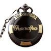 Relógio de bolso extra grande para o dia dos pais, avô, colar vintage, relógio de bolso antigo para homens e mulheres