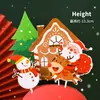 Xuan Ran Copyright Decoración de Pastel para Hornear en Navidad Árbol de Navidad Muñeco de Nieve Tren Reno Enchufe Mesa de Postres para Fiesta Adorno