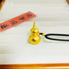 Mais Fácil para Pingente de Cuia Combinar Loja de Ouro Mesmo Estilo Acessórios diy Colar Corrente de Suéter Areia Dourada Cuia Dourada Cobre Banhado a Ouro Joias Atacado