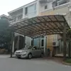Instalación de Marquesina de Aleación de Aluminio por el Fabricante, Cobertizo de Estacionamiento para Villa al Aire Libre, Protección Solar y Refugio contra la Lluvia de Aleación de Aluminio