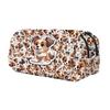 Fábrica perro lindo leche zumbido doble volteo bolsa para bolígrafos estilo ins estuche simple gran capacidad bolsa para papelería