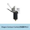 Elegoo Centauri Hotend de Carbono Termistor Resistente a Altas Temperaturas Placa de Aquecimento Manga de Silicone Bico de Aço Endurecido