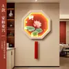 Pintura Decorativa de Pájaro Alegre en Rama para Entrada, Pintura Colgante de Estilo Chino Nuevo para Sala de Estar y Pasillo, Arte de Pared Festivo de Año Nuevo para Puerta de Entrada