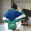 2025 Nueva Chaqueta para Hombre Otoño e Invierno Juventud Estudiante Combinación de Colores Moderna Chaqueta Fina para Hombre Celebridad de Internet Chaqueta para Hombre