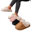 Suministro Exclusivo Transfronterizo de Pantuflas de Algodón para Mujer, Otoño e Invierno, Calientes para Interiores, Felpa Gruesa, Suela Gruesa, Pantuflas de Algodón para Parejas para Hombre en Invierno