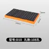 Rack de Armazenamento para Fresas e Brocas CNC com 187 Furos, Porta-Pinças, Armazenamento de Bicos, Prateleira de Empilhamento Multicamadas