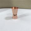 Taza medidora de acero inoxidable de doble cabeza de 15/30 ml, taza medidora de barra chapada en cobre/oro rosa, mini para coctelería