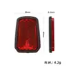 Adequado para Refletor Traseiro Kukiring3G4, Para-lama de Patinete Elétrico, Transmissor, Acessórios de Lanterna Traseira de Advertência