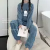 Pijama de Veludo Coral para Mulheres, Conjunto de Duas Peças de Flanela Cardigan Espesso Quente para Outono e Inverno, Pode Ser Usado Fora de Casa como Roupa de Casa para Mulheres