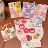 Artefacto de Acabado para el Cabello con Velcro Infantil Pegatina Mágica de Dibujos Animados para Bebé Pegatina para Niña Pequeña Pegatina para Flequillo de Niña Pequeña Tarjeta para el Cabello