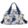 Bolso de tela de nailon con estampado para mujer, bandolera ligera coreana, informal, portátil, pequeña, venta al por mayor, otoño de 2024