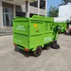 Veículo varredor e coletor de folhas aspirador varredor máquina integrada úmida e seca triturador de folhas varredor arborização municipal saneamento