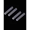 PLP 2-modelo Varilla Guía de Luz Diámetro 3 mm PC Varilla Guía de Luz Transparente Apertura de 3.0 mm Cabeza Redonda con Dentaduras Tapa de Lámpara LED