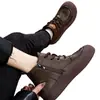 Nuevos Zapatos de Mujer Otoño/Invierno 2026 Versión Deportiva de Botas Martin de Suela Gruesa Forradas de Felpa Botas de Algodón Zapatos de Tabla Botas de Nieve 'Pan'