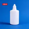 Botellas para gotas para ojos al por mayor del fabricante 10 20 30ml botellas pequeñas de plástico, botellas dispensadoras, botellas para líquidos de empaque de pigmentos