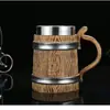 Copo barril de madeira grande transfronteiriço direto da fábrica Copo de cerveja dragão estranho europeu Caneca de cerâmica estátua de dragão maligno ocidental feita à mão