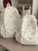 Mochila nueva de lunares estilo coreano para mujer 2026, mochila escolar ligera de gran capacidad para estudiantes, mochila linda de dibujos animados