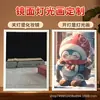 Uma geração de pintura com luz de espelho Doraemon Gato Din-Dong presente de aniversário pintura decorativa para quarto ornamentos lâmpada de atmosfera