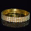 Venda Direta da Fábrica Exagerado Multicamadas Noiva Versátil Cravejado com Diamantes Pulseira Elástica Pulseira Atacado Aliexpress 1005