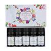 Fornecedor de comércio exterior óleo essencial de aromaterapia de super qualidade 10ml óleo essencial de massagem de rosa pedra de expansão umidificador terno de óleo essencial unilateral