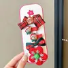 Accesorios para el Cabello de Navidad Pinzas para el Cabello de Reno Lindos para Niños y Adultos Pasadores de Papá Noel Diademas Adornos Pinzas Pequeñas Tocados