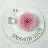 Flor gerbera artificial diâmetro 10cm cabeça de flor crisântemo parede de flores decoração arranjo de flores com flor diy roupa flor artificial