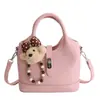 Bolso Pequeño Retro Color Marrón Maillard para Mujer 2026 Nueva Moda Versátil Bolso Cruzado Bolso de Mano para Viajes al Trabajo Bolso Cubo