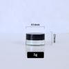 3.5.7g Frasco de Creme para Olhos Vidro Transparente Embalagem Pequena de Viagem Frasco de Creme Frasco Cosmético Embalagem de Teste Fabricante Atacado