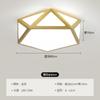Lámpara de Techo LED para Sala de Estar Moderna Simple Redonda Atmósfera Dorada Dormitorio Estudio Balcón Luz Promedio Iluminación de Lujo