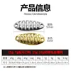 Venta al por mayor de fábrica tiro largo aleación de zinc Luya Pingzhen lentejuelas señuelo duro cebo artificial cebo Luya pez pequeño boca de caballo abalorios
