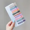 Pinza para el cabello minimalista sin costuras estilo coreano para flequillo y cabello suelto, nuevo modelo 2025, pinza para el cabello no dañina, pinza lateral