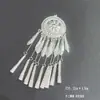 Accesorios de imán para refrigerador de la etnia Miao, piezas estilo chino de fénix y mariposa imitación plata, estilo étnico de plata Miao de nicho, pavo real, área escénica de Guizhou