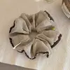 Goma para el pelo de encaje de lunares suave estilo francés para mujer, añade ambiente a la parte trasera de la cabeza, liga para el pelo, accesorio para coleta