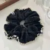 Scrunchie de renda estilo coreano para mulheres, elástico de rabo de cavalo de alta qualidade, alta elasticidade e faixa de cabelo durável