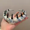 Tiara de Cristal Estilo Coreano para Mulheres 2025 Novo Adorno de Cabeça de Fada Tiara de Alta Qualidade Caverna de Cabelo Grampo de Cabelo Exquisito Acessórios de Cabelo