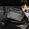 Bolso Bandolera Casual Mejorado de Cuadros Bolso de Hombro Bolso Cruzado Riñonera Mochila Bolso de Hombre Bolso Cuadrado Pequeño Bolso Color Camello
