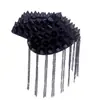Corea del Sur personalidad remache tridimensional europeo y americano discoteca vintage remache broche punk cono puntiagudo remache borla charretera