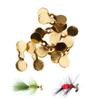 Lantejoulas de hélice acessórios de pesca atacado mosca Luya isca DIY trator modificado lâmina espiral pequenos acessórios