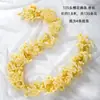 Rattan Simulando Flor de Cerejeira, Trepadeiras Artificiais, Flores de Plástico, Flores de Seda, Tubos de Água de Ar Condicionado, Decoração de Teto Interno Enrolada e Bloqueadora