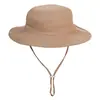 Amazon transfronterizo sombrero de pescador transpirable para bebés niños y niñas sombrero de playa sombrero elástico ajustable sombrero cortavientos protector solar